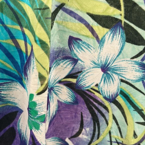 Vintage Liz Claiborne floral vacay one piece bathing suit size 12 - Picture 7 of 12